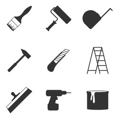 Home repair icons