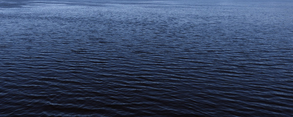 water surface with small ripples