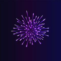 abstract firework