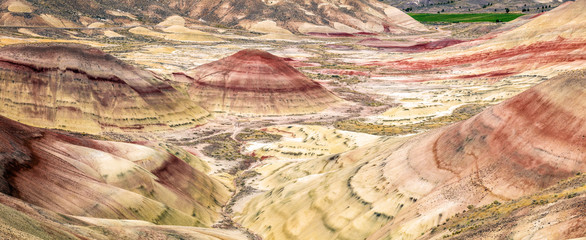 One of the seven wonders of Oregon state in the USA. The colorful Painted Hills