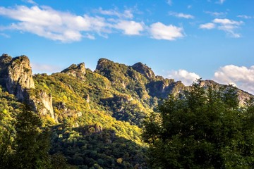 скалы, горный пейзаж