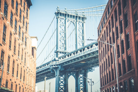 Fototapeta Manhattan Bridge, New York
