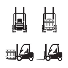 Forklift icons
