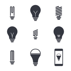 Lightbulbs icons