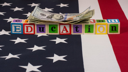 Money and education.  