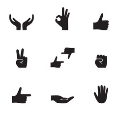Hands icons