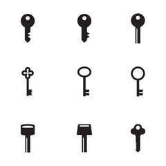 Keys icons