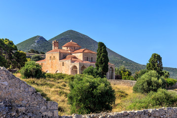 inside Neokastro fortress, church Transfiguration of the Lord, Greece, Europe