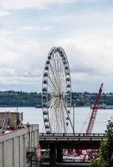 Ferris Wheel and Crane