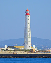 Lighthouse of Ilha do Farol, Faro, Portugal