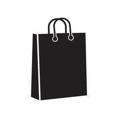 Fototapeta shopping bag - vector icon obraz