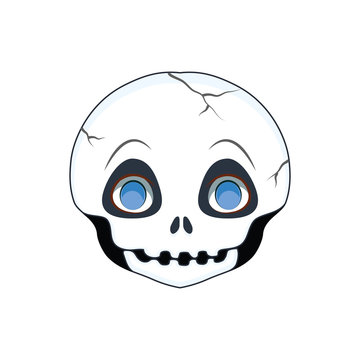 Little skull portrait for multiple uses, avatar, icon, other