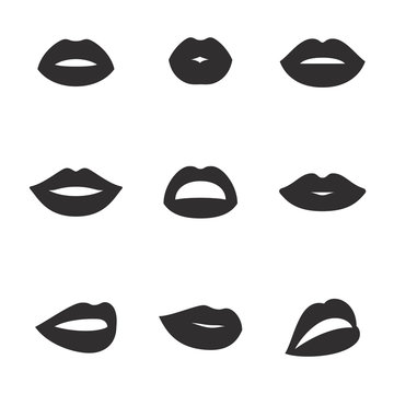 lips icons