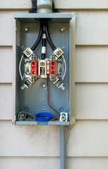 Electric Meter Panel