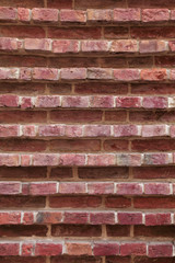 Brick wall architectural background texture