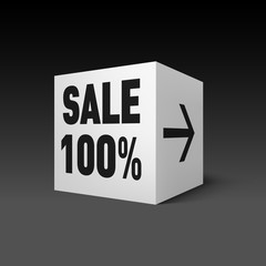 Sale Cube