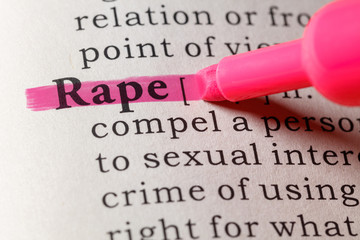 Dictionary definition of rape