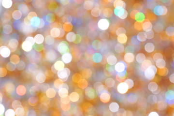 Christmas abstract colorful background. Blurs