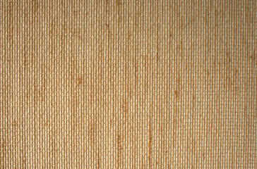 Fabric wallcovering with coarse hessian texture, old-fashioned wallpaper, material texture
