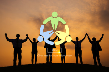 Fototapeta premium People Community Society Global Concept