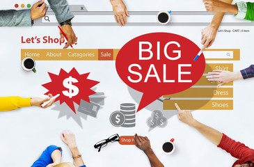 Discount Clearance Hot Price Promotion Concept