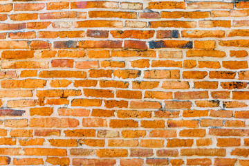 old brown brick wall texture and background