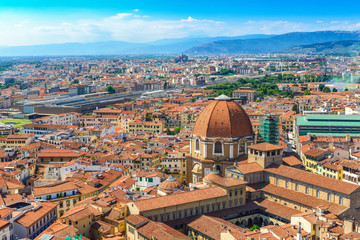 Fototapeta na wymiar Florence city skyline, Florence, Italy