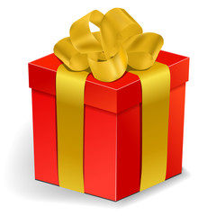 red gift box