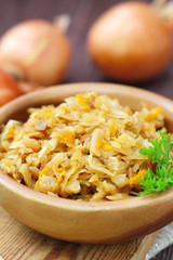 Stewed (braised) cabbage