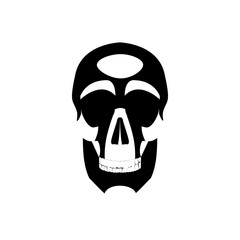 Icon human skull