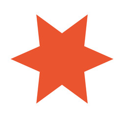 star symbol isolated icon vector illustration design