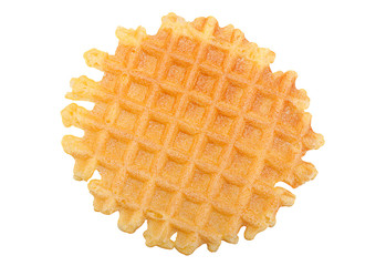 Sweet wafers on white