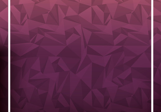 Purple Polygonal Illustration