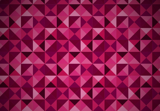 Pink Pyramid Stud Pattern