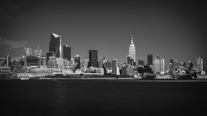 Fototapeta premium A view from across the Hudson