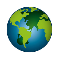 world planet earth icon vector illustration design