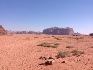 Fototapeta na wymiar Wadi Rum (Jordan)