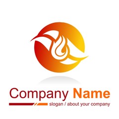 fire vector logo