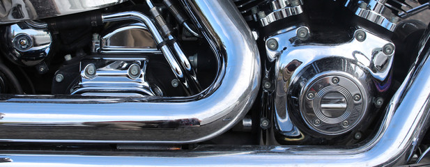 Motorcycle chrome