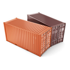 3D rendering containers