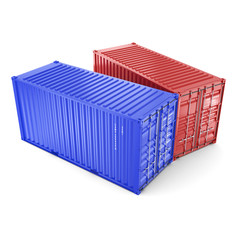3D rendering containers