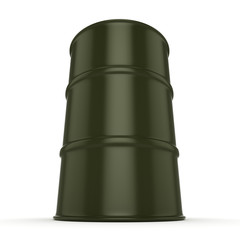 3D rendering khaki barrel