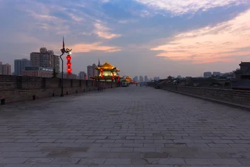 Fotobehang China Xi& 39 an stadsmuur © 孤飞的鹤