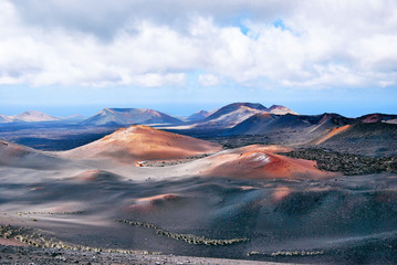 Timanfaya volcanoes national park