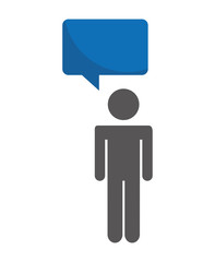 businessman avatar line icon vector illustration design