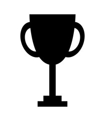 trophy first place line icon vector illustration design