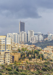 Obraz premium Ramot Almog. Haifa in Israel.