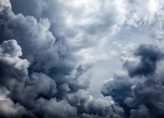 Crédence de cuisine en verre imprimé Ciel Dramatic Clouds Background