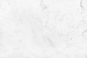 White marble texture with natural pattern for background or design.