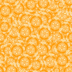 Vector decorative seamless pattern